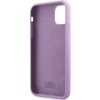 Karl Lagerfeld KLHCN61SKSVGU iPhone 11 / Xr  6.1 purpurowy/purple hardcase Silicone Signature
